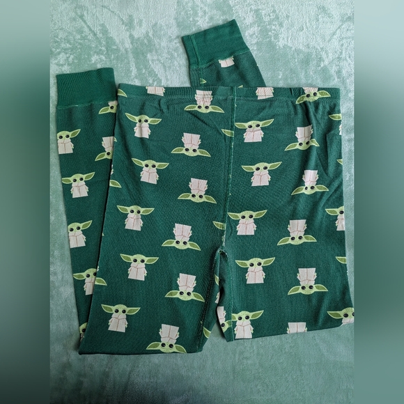 Hanna Andersson Baby Grogu Adult Long John Pajama Pant XXL - Picture 2 of 6